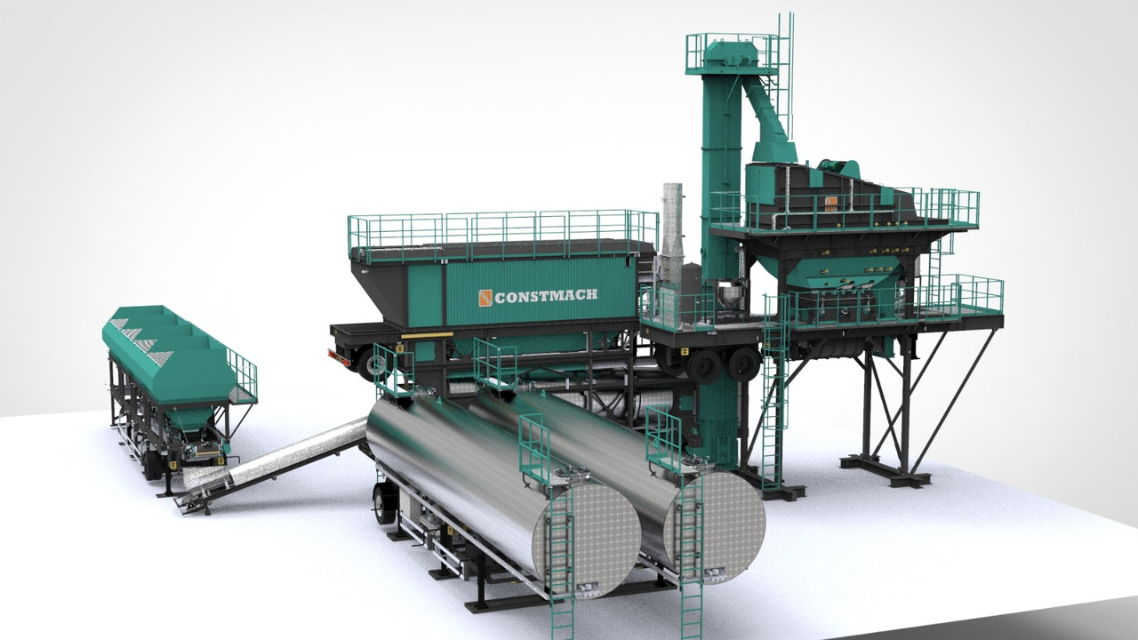 Constmach Mobile Batch Type Asphalt Plants - Xưởng nhựa đường: hình 2 Constmach Mobile Batch Type Asphalt Plants - Xưởng nhựa đường: hình 2