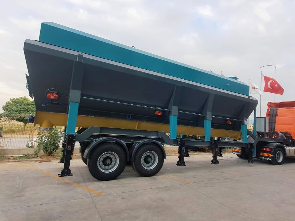Constmach Mobile Cement Silo (Horizontal Cement Silo) - Silo xi măng: hình 1 Constmach Mobile Cement Silo (Horizontal Cement Silo) - Silo xi măng: hình 1