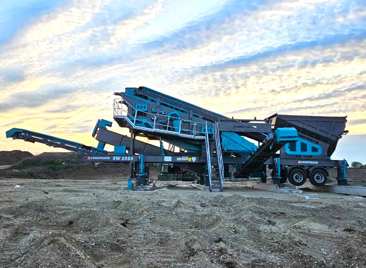 Constmach Mobile Sand- und Kieswasch- und Siebanlage - Máy sàng: hình 2 Constmach Mobile Sand- und Kieswasch- und Siebanlage - Máy sàng: hình 2