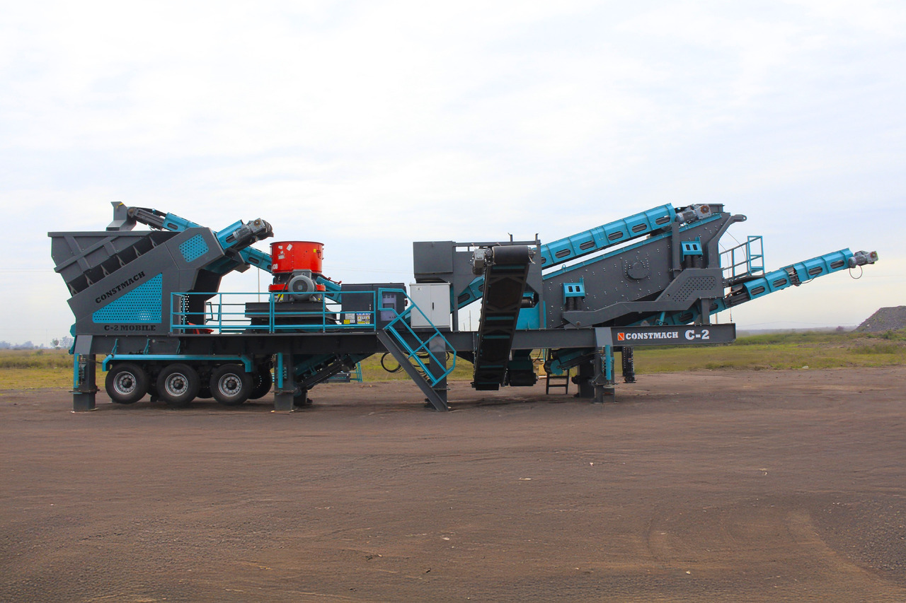 Constmach Mobiler Backenbrecher (mobiler Brecher) mit einer Kapazität von 120-150 Tonnen - Máy nghiền di động: hình 5 Constmach Mobiler Backenbrecher (mobiler Brecher) mit einer Kapazität von 120-150 Tonnen - Máy nghiền di động: hình 5
