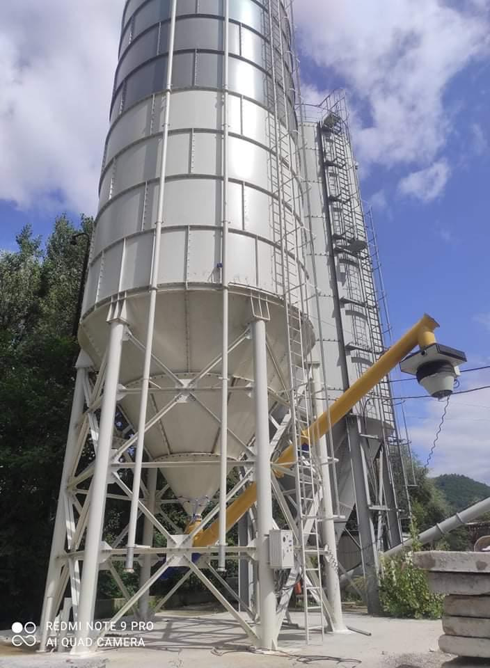Constmach Silo à Ciment d'une Capacité de 500 Tonnes - Silo xi măng: hình 2 Constmach Silo à Ciment d'une Capacité de 500 Tonnes - Silo xi măng: hình 2