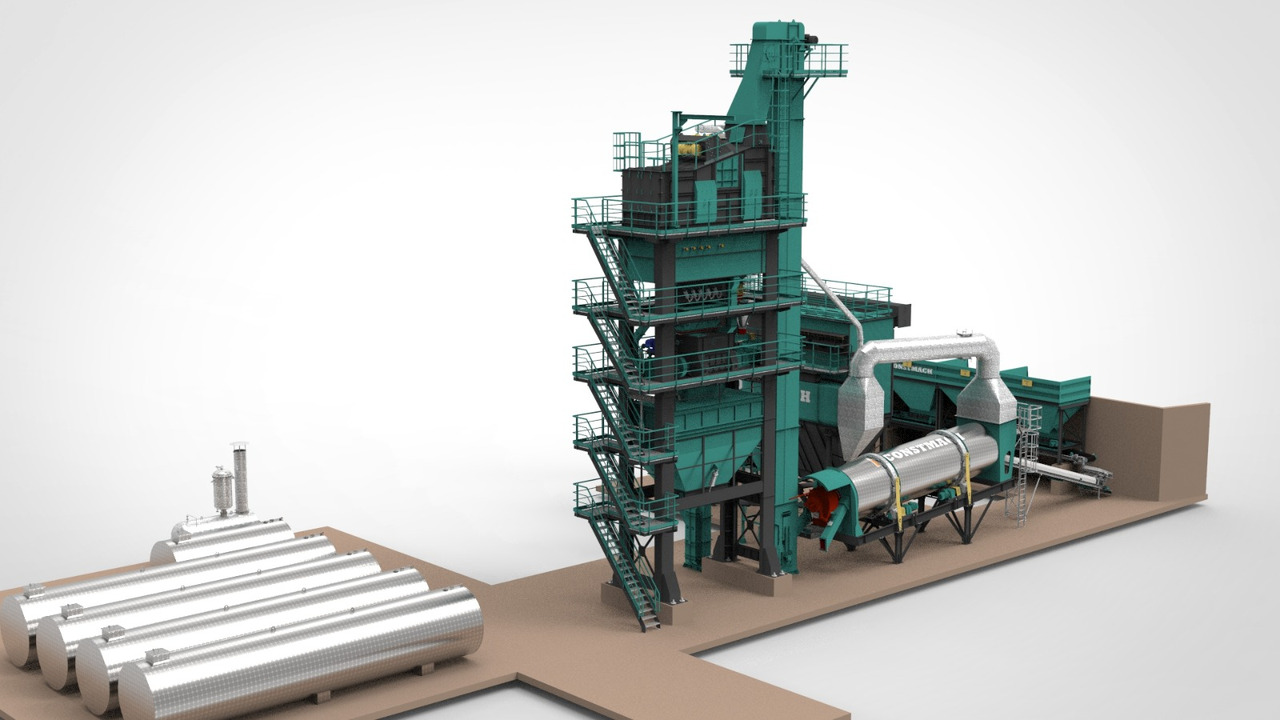Constmach Stationary Asphalt Plant Delivered in Stock 2 Year Warranty - Xưởng nhựa đường: hình 3 Constmach Stationary Asphalt Plant Delivered in Stock 2 Year Warranty - Xưởng nhựa đường: hình 3