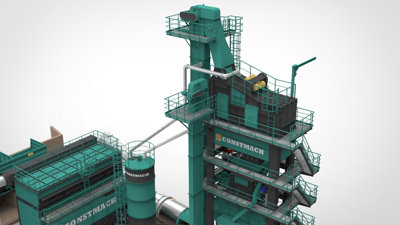Constmach Stationary Asphalt Plant Delivered in Stock 2 Year Warranty - Xưởng nhựa đường: hình 4 Constmach Stationary Asphalt Plant Delivered in Stock 2 Year Warranty - Xưởng nhựa đường: hình 4