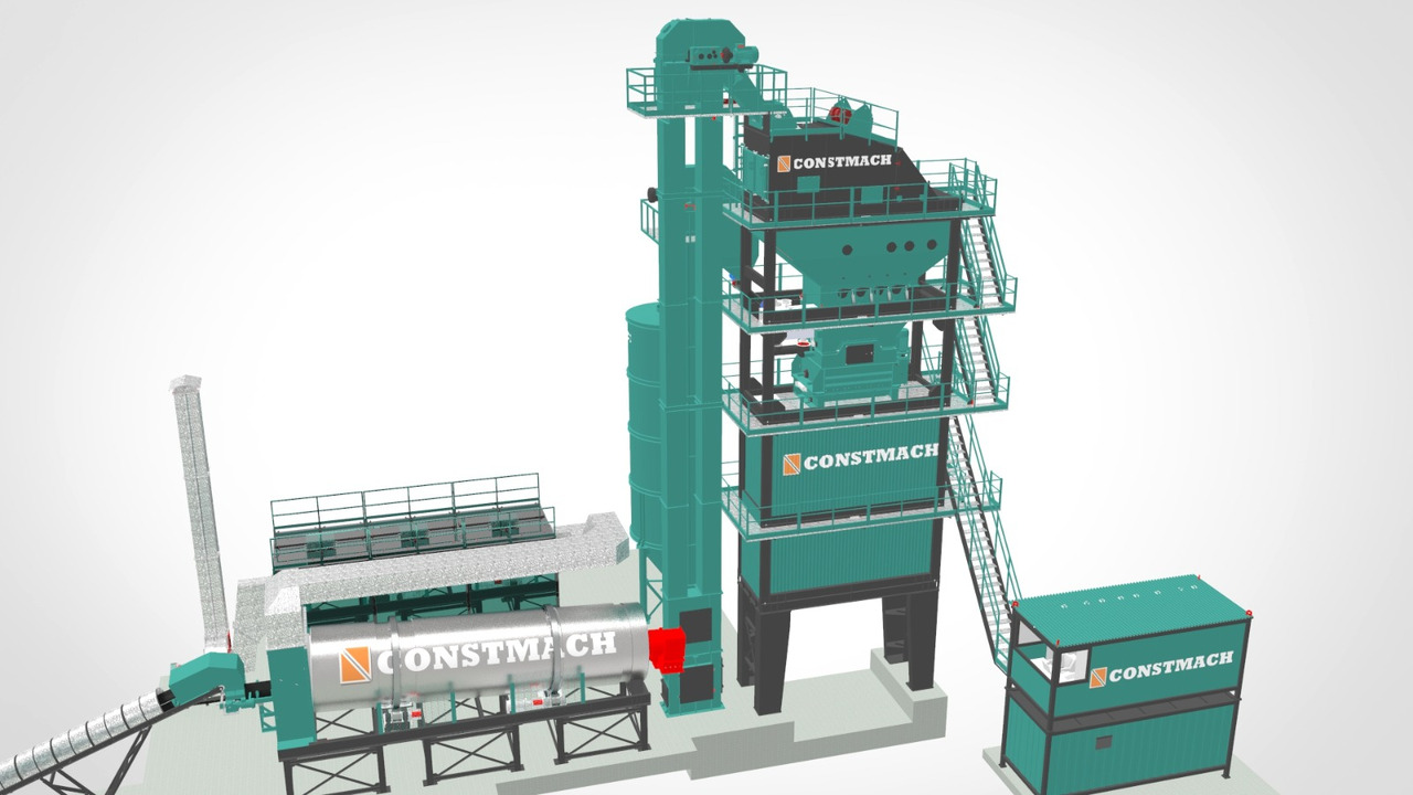 Constmach Stationary Batch Type Asphalt Plants - Xưởng nhựa đường: hình 4 Constmach Stationary Batch Type Asphalt Plants - Xưởng nhựa đường: hình 4