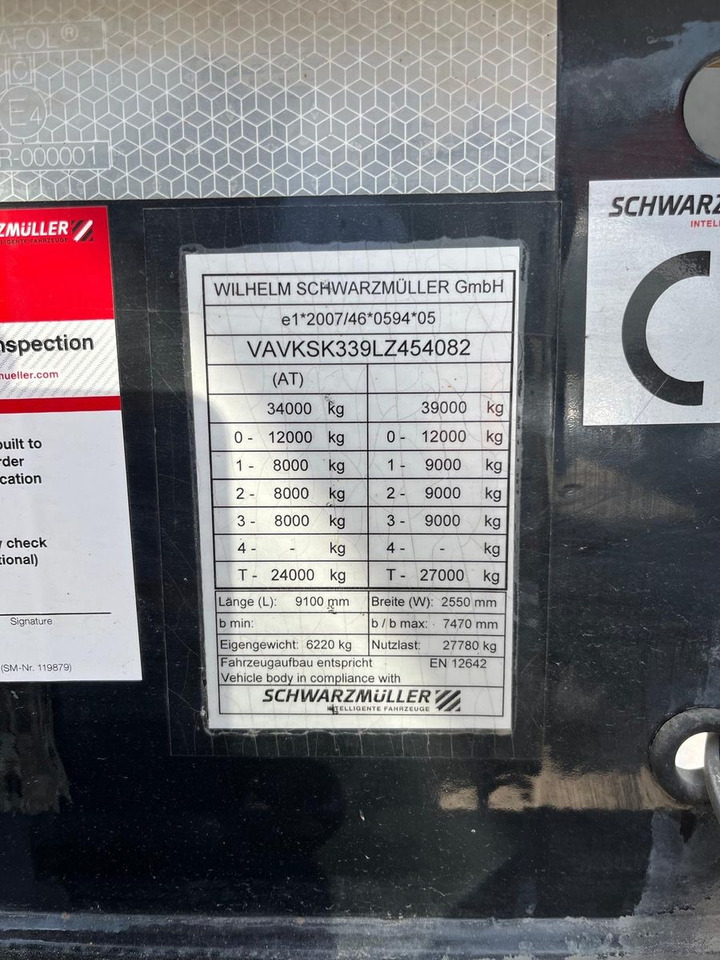 Schwarzmüller Hardox - Sơ mi rơ moóc ben: hình 4 Schwarzmüller Hardox - Sơ mi rơ moóc ben: hình 4