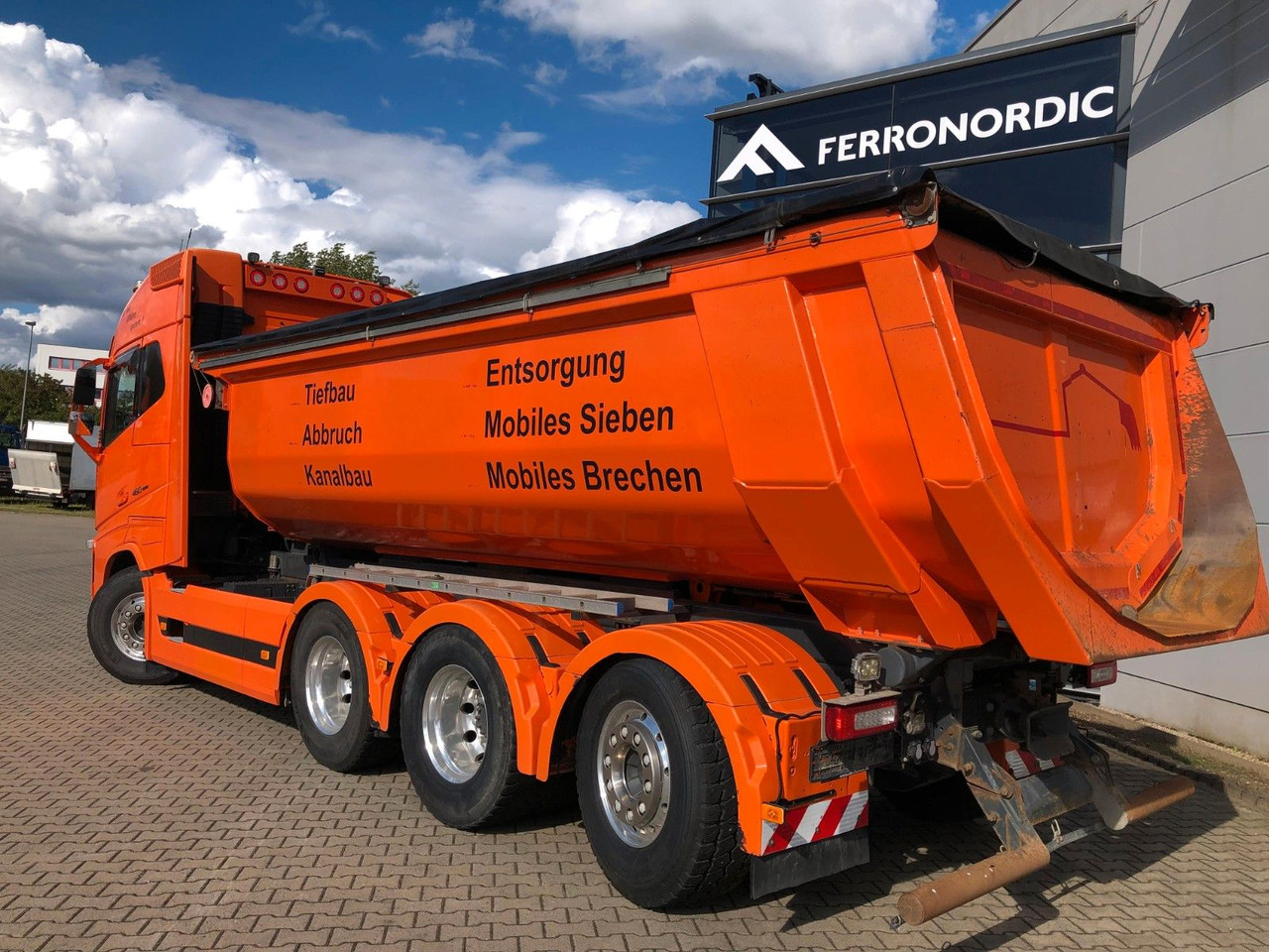 Volvo FH460 8x4 Tridem*Lift+LenkAchse*ALU*AHK*VollLuft - Xe ben: hình 5 Volvo FH460 8x4 Tridem*Lift+LenkAchse*ALU*AHK*VollLuft - Xe ben: hình 5
