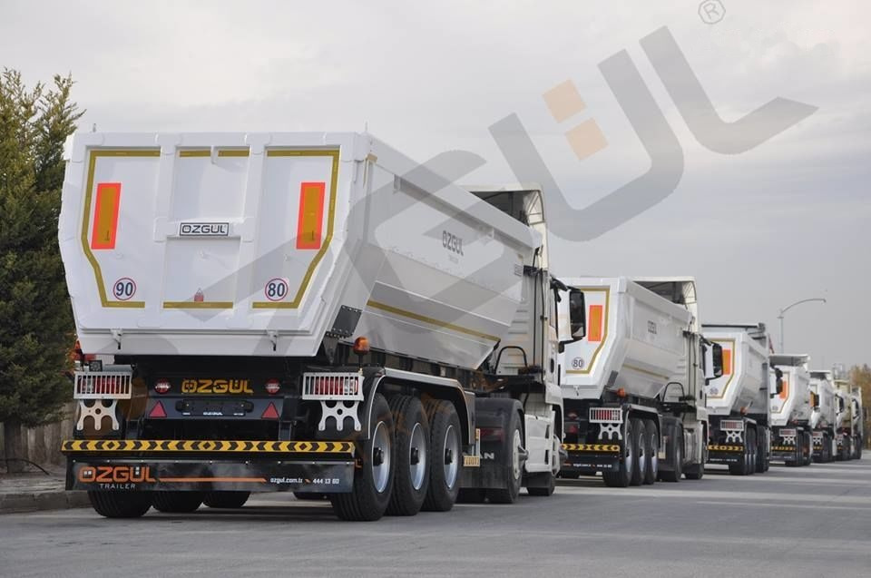 Sơ mi rơ moóc ben mới Özgül 3 AXLE TIPPING SEMI TRAILER: hình 10