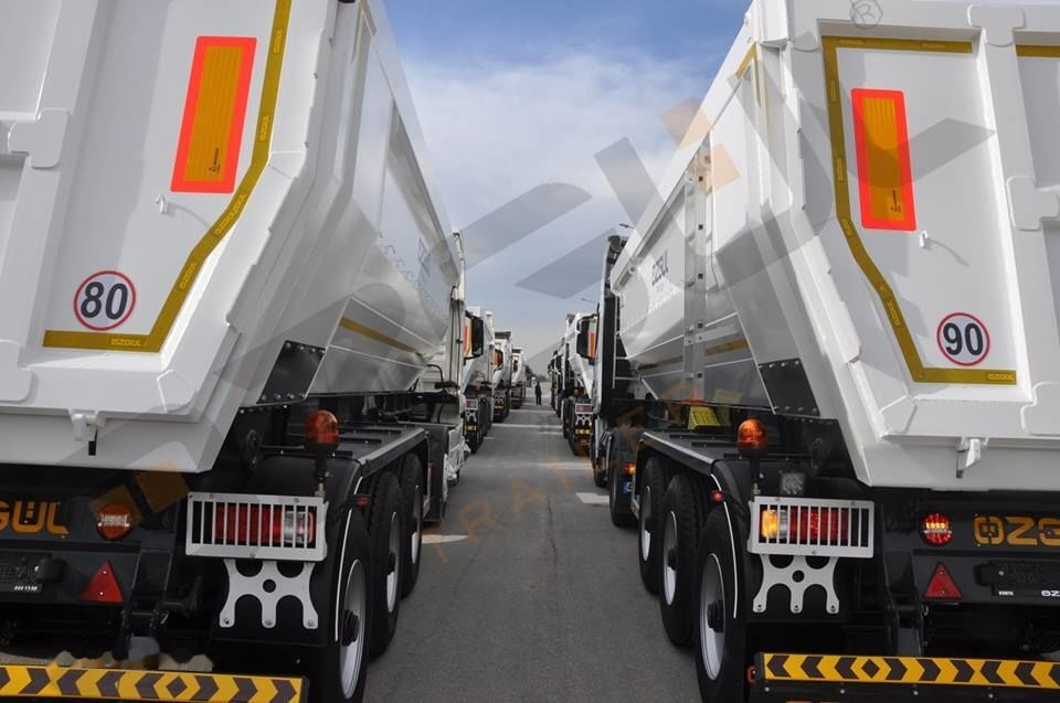 Sơ mi rơ moóc ben mới Özgül 3 AXLE TIPPING SEMI TRAILER: hình 9
