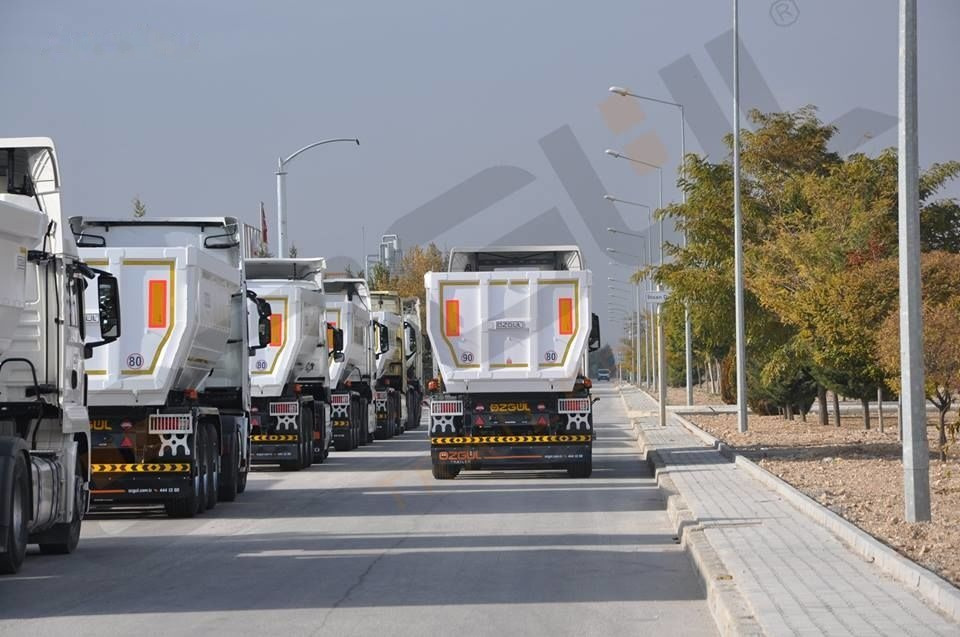 Sơ mi rơ moóc ben mới Özgül 3 AXLE TIPPING SEMI TRAILER: hình 8