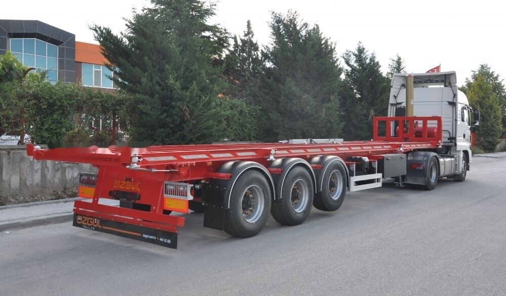 Özgül 40 FT TIPPING CONTAINER CHASSIS AINER CARRIER - Xe chở container/ Sơ mi rơ moóc hoán đổi thân: hình 4 Özgül 40 FT TIPPING CONTAINER CHASSIS AINER CARRIER - Xe chở container/ Sơ mi rơ moóc hoán đổi thân: hình 4