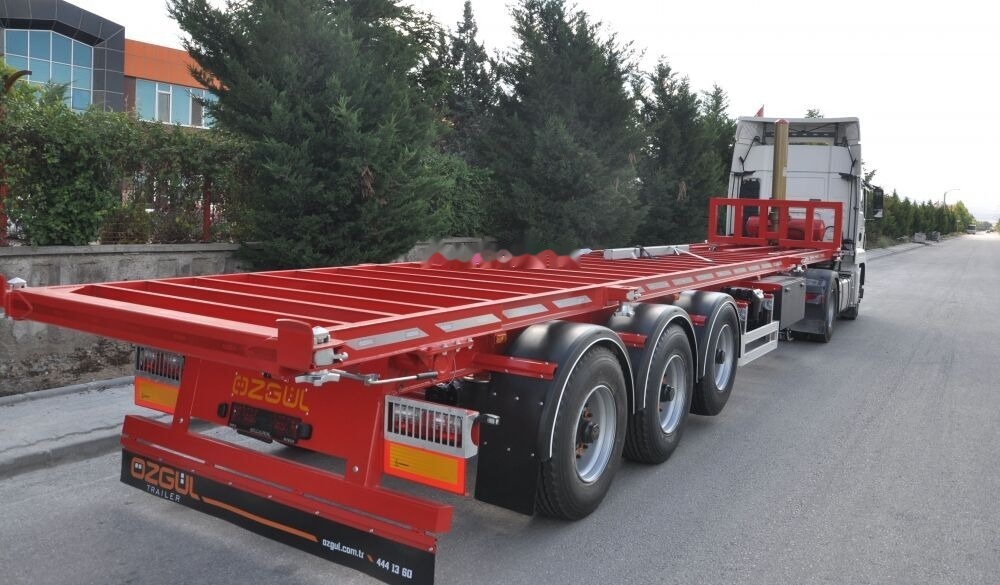 Özgül 40 FT TIPPING CONTAINER CHASSIS AINER CARRIER - Xe chở container/ Sơ mi rơ moóc hoán đổi thân: hình 5 Özgül 40 FT TIPPING CONTAINER CHASSIS AINER CARRIER - Xe chở container/ Sơ mi rơ moóc hoán đổi thân: hình 5