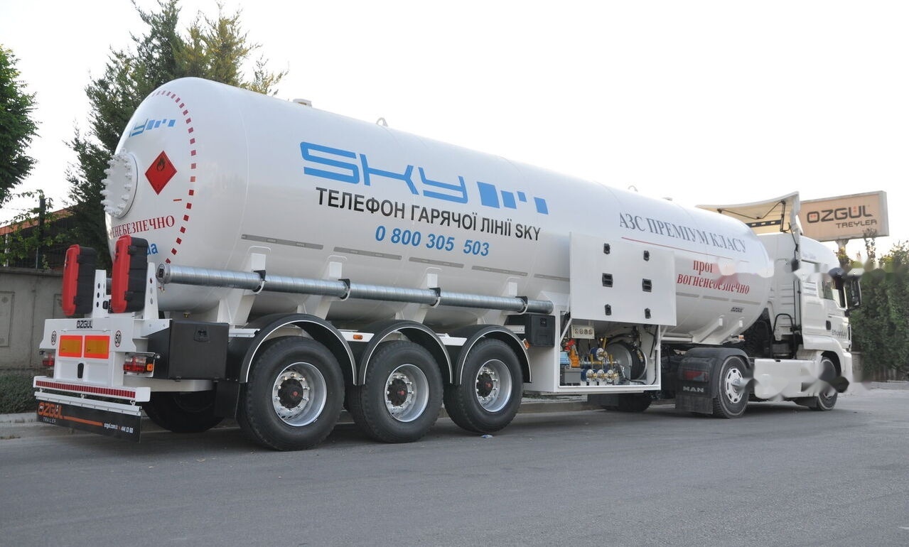 Özgül GAS TANKER SEMI TRAILER - Sơ mi rơ moóc bồn: hình 3 Özgül GAS TANKER SEMI TRAILER - Sơ mi rơ moóc bồn: hình 3