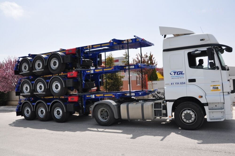 Özgül ISO TANK CONTAINER CARRIER SEMI - Xe chở container/ Sơ mi rơ moóc hoán đổi thân: hình 5 Özgül ISO TANK CONTAINER CARRIER SEMI - Xe chở container/ Sơ mi rơ moóc hoán đổi thân: hình 5