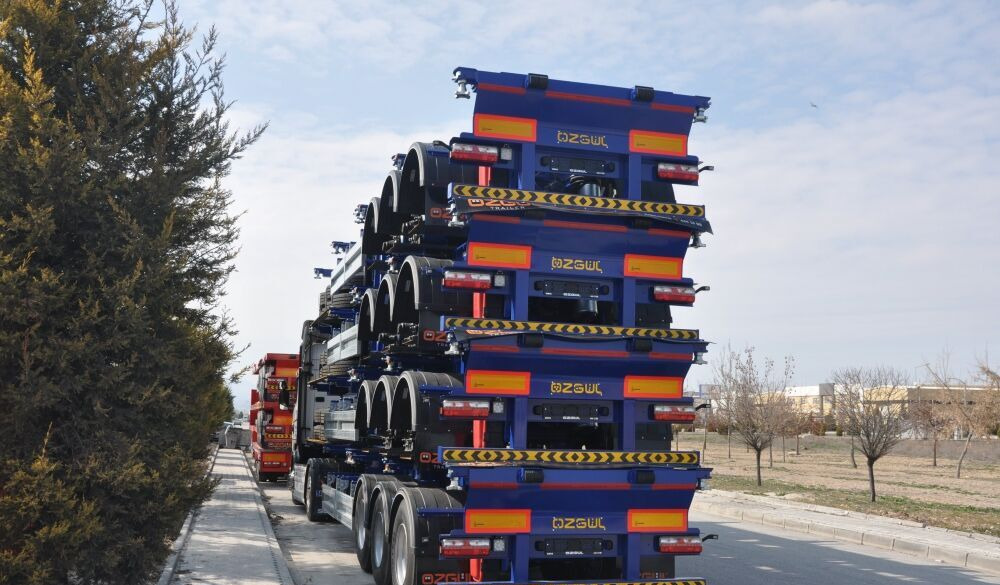 Özgül SKELATAL CONTAINER CHASSIS - Xe chở container/ Sơ mi rơ moóc hoán đổi thân: hình 4 Özgül SKELATAL CONTAINER CHASSIS - Xe chở container/ Sơ mi rơ moóc hoán đổi thân: hình 4