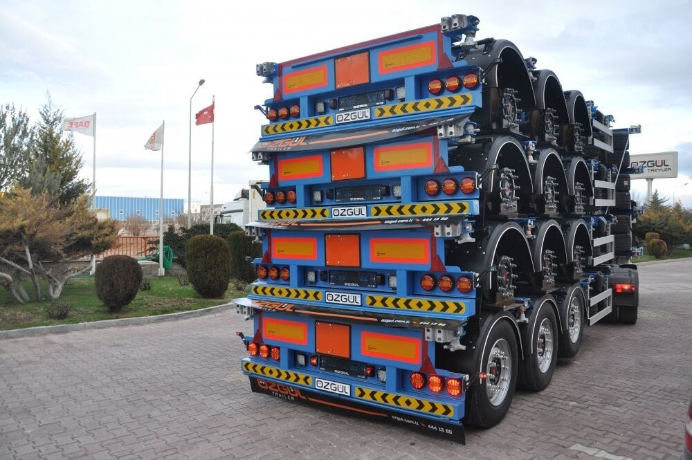 Özgül TELESCOBIC HIGH CUBE CONTAINER CHASSIS - Xe chở container/ Sơ mi rơ moóc hoán đổi thân: hình 3 Özgül TELESCOBIC HIGH CUBE CONTAINER CHASSIS - Xe chở container/ Sơ mi rơ moóc hoán đổi thân: hình 3
