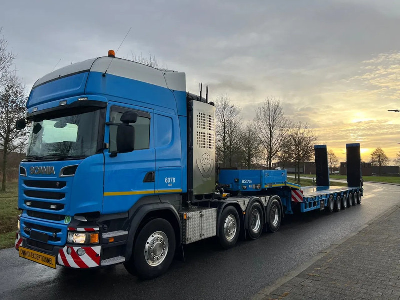 Goldhofer STZ L6 65/80A with loading ramps - Sơ mi rơ moóc thùng thấp: hình 1 Goldhofer STZ L6 65/80A with loading ramps - Sơ mi rơ moóc thùng thấp: hình 1