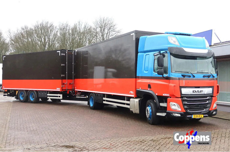 DAF CF 410 Bakwagen + Trailer 2x DHollandia 2000kg 5 stuks in voorraad!! - Xe tải hộp: hình 1 DAF CF 410 Bakwagen + Trailer 2x DHollandia 2000kg 5 stuks in voorraad!! - Xe tải hộp: hình 1