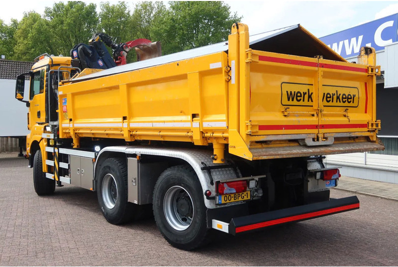 MAN TGS 33.420 2 Zijdige kipper + Kraan 6x6 Stuur as - Xe ben, Xe cẩu tự hành: hình 3 MAN TGS 33.420 2 Zijdige kipper + Kraan 6x6 Stuur as - Xe ben, Xe cẩu tự hành: hình 3
