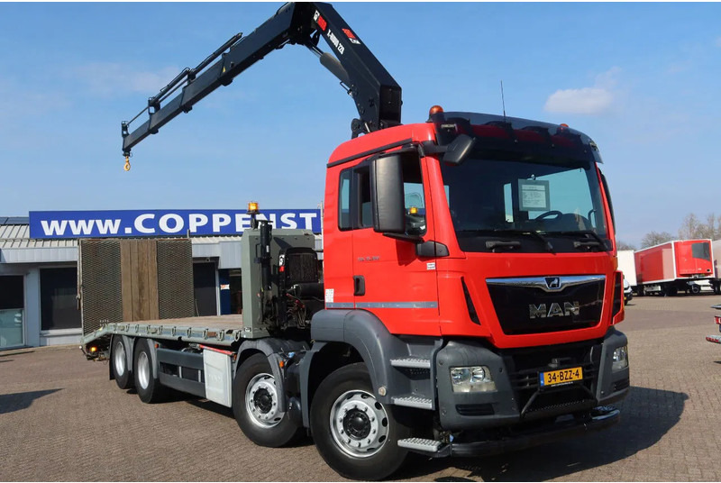 MAN TGS 35.360 8X2 Euro 6 Oprijwagen + HIAB 228 E 3 kraan. Radio grafisch + winch - Xe cẩu tự hành: hình 2 MAN TGS 35.360 8X2 Euro 6 Oprijwagen + HIAB 228 E 3 kraan. Radio grafisch + winch - Xe cẩu tự hành: hình 2