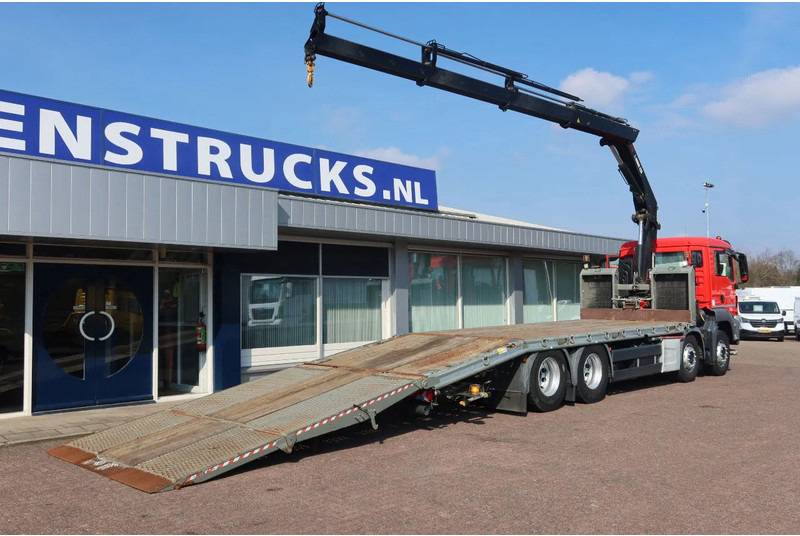 MAN TGS 35.360 8x2 Oprijwagen + HIAB 228 E 3 kraan. Radio grafisch + winch - Xe tải chuyên chở tự động, Xe cẩu tự hành: hình 3 MAN TGS 35.360 8x2 Oprijwagen + HIAB 228 E 3 kraan. Radio grafisch + winch - Xe tải chuyên chở tự động, Xe cẩu tự hành: hình 3