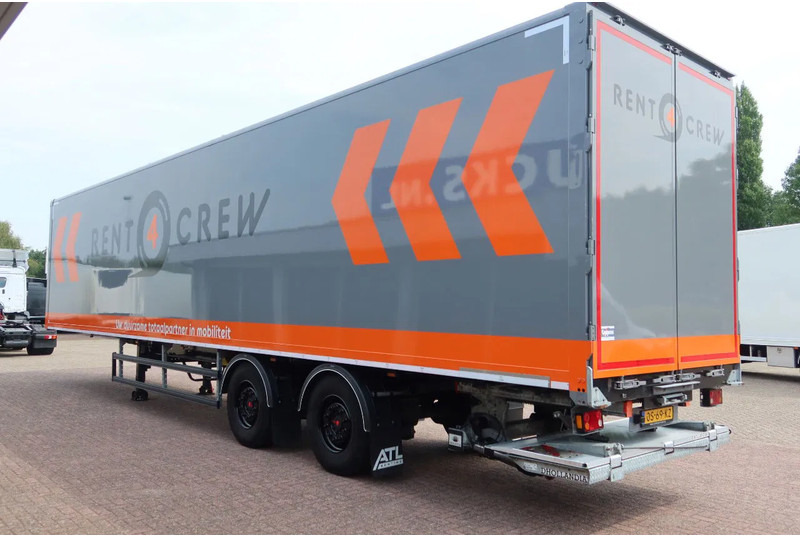 SYSTEM TRAILERS LPRS 18. 2 asser gesloten  + stuuras en klep Dhollandia 2000 KG Daytona Grey - Sơ mi rơ moóc hộp kín: hình 2 SYSTEM TRAILERS LPRS 18. 2 asser gesloten  + stuuras en klep Dhollandia 2000 KG Daytona Grey - Sơ mi rơ moóc hộp kín: hình 2