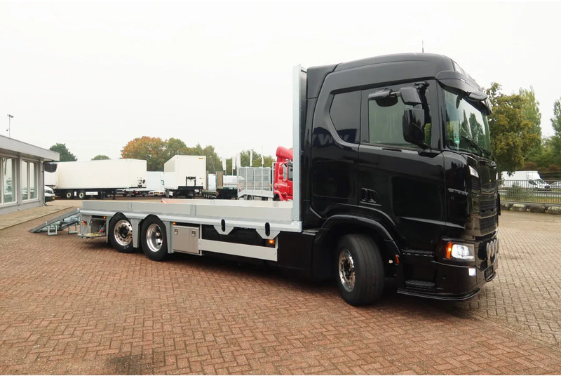 Scania R 500 6x2 Blackline Machine transporter - Xe tải chuyên chở tự động: hình 2 Scania R 500 6x2 Blackline Machine transporter - Xe tải chuyên chở tự động: hình 2