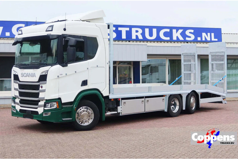 Scania R500 NGS Machinetransport 6x2 Hydralische oprijplaten. Binnenkort leverbaar. - Xe tải chuyên chở tự động: hình 1 Scania R500 NGS Machinetransport 6x2 Hydralische oprijplaten. Binnenkort leverbaar. - Xe tải chuyên chở tự động: hình 1