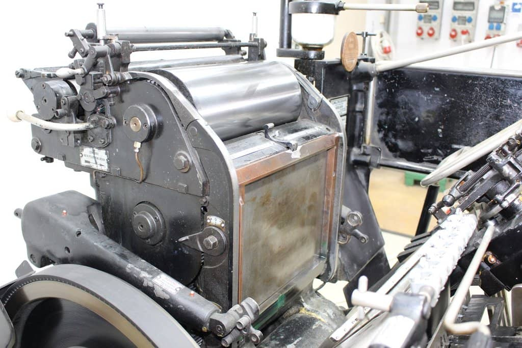 Máy cắt giấy Heidelberg OHT: hình 5