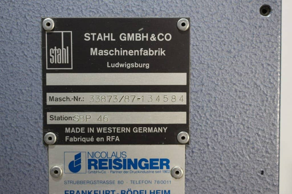 Thiết bị in ấn SBP 46: hình 6