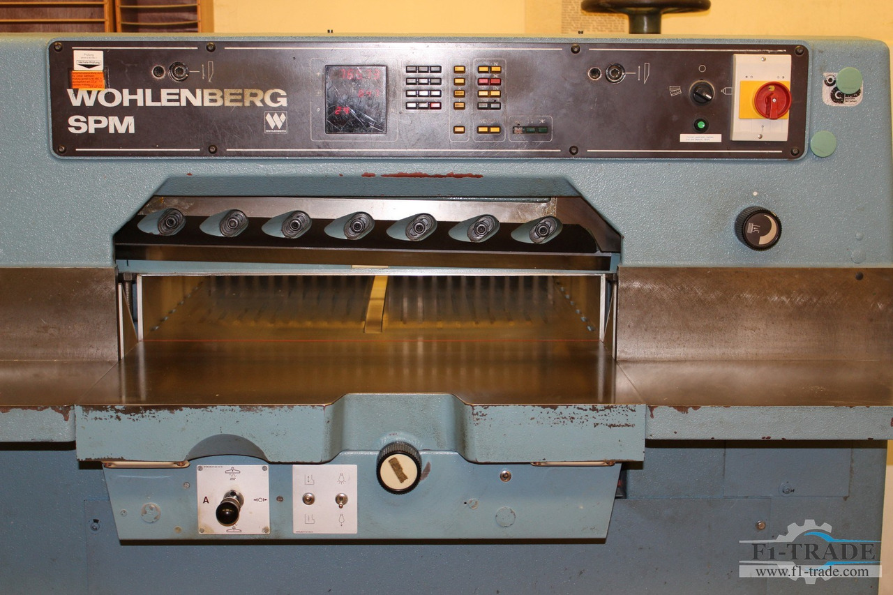 Wohlenberg 76 SPM - Máy cắt giấy: hình 4 Wohlenberg 76 SPM - Máy cắt giấy: hình 4