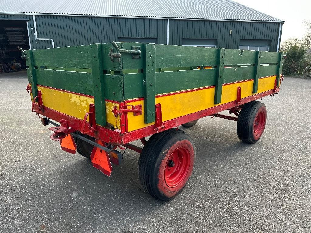 Miedema landbouwwagen vierwielige wagen schamelwagen - Toa kéo trang trại: hình 2 Miedema landbouwwagen vierwielige wagen schamelwagen - Toa kéo trang trại: hình 2