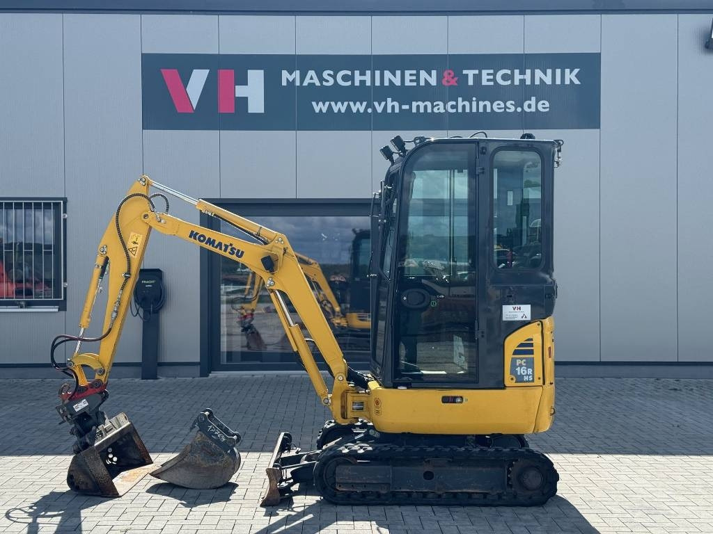 Komatsu PC 16 R-3HS  - Máy xúc mini: hình 1 Komatsu PC 16 R-3HS  - Máy xúc mini: hình 1