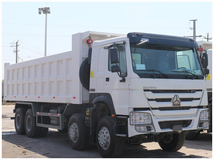 8X4 HOWO SINOTRUCK DUMP TRUCK 371HP/420HP - Xe ben: hình 1 8X4 HOWO SINOTRUCK DUMP TRUCK 371HP/420HP - Xe ben: hình 1