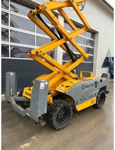 Haulotte Compact 12DX 12m Diesel Scherenarbeitsbühne 4x4 - Máy nâng người hình kéo: hình 3 Haulotte Compact 12DX 12m Diesel Scherenarbeitsbühne 4x4 - Máy nâng người hình kéo: hình 3
