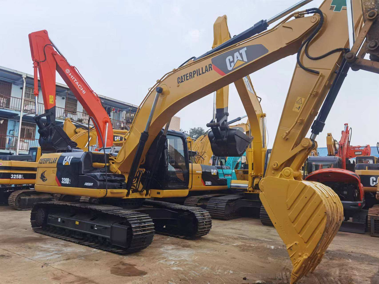 Máy xúc bánh xích 20Tons excavator Used CAT Excavator 320D On sale: hình 6