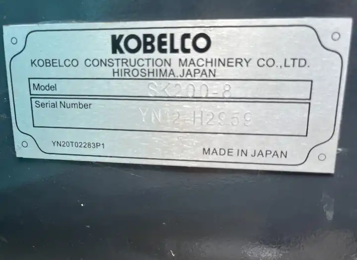 20t Used Kobelco Excavator Sk200-8 Sk200 210-8,Kobelco Sk140 Sk200 Sk210 Excavators In Shanghai - Máy xúc bánh xích: hình 5 20t Used Kobelco Excavator Sk200-8 Sk200 210-8,Kobelco Sk140 Sk200 Sk210 Excavators In Shanghai - Máy xúc bánh xích: hình 5