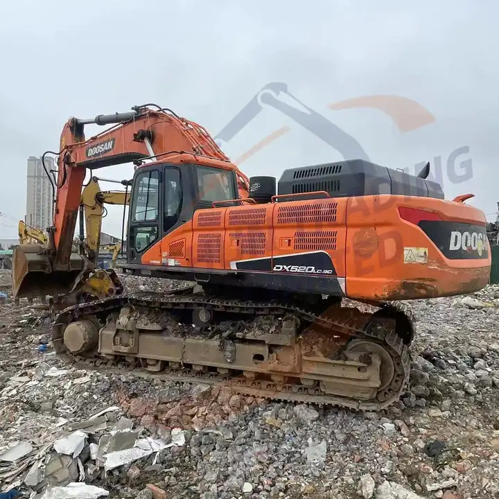 52 ton large mining used doosan dx520lc excavator 520 hydraulic crawler escavadeira dx520 - Máy xúc: hình 1 52 ton large mining used doosan dx520lc excavator 520 hydraulic crawler escavadeira dx520 - Máy xúc: hình 1