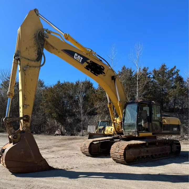Máy xúc bánh xích High Quality Good Condition Construction Business Powerful Cat 330C Excavator in Shanghai: hình 1