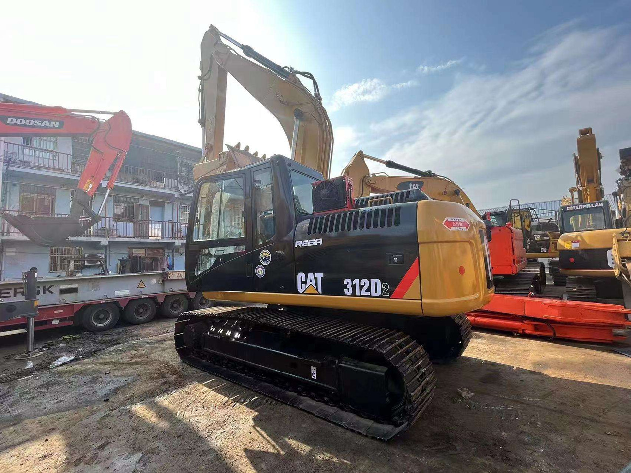 Perfect condition Construction machine 12ton cat used excavator digger machine CAT312D2 - Máy xúc bánh xích: hình 4 Perfect condition Construction machine 12ton cat used excavator digger machine CAT312D2 - Máy xúc bánh xích: hình 4