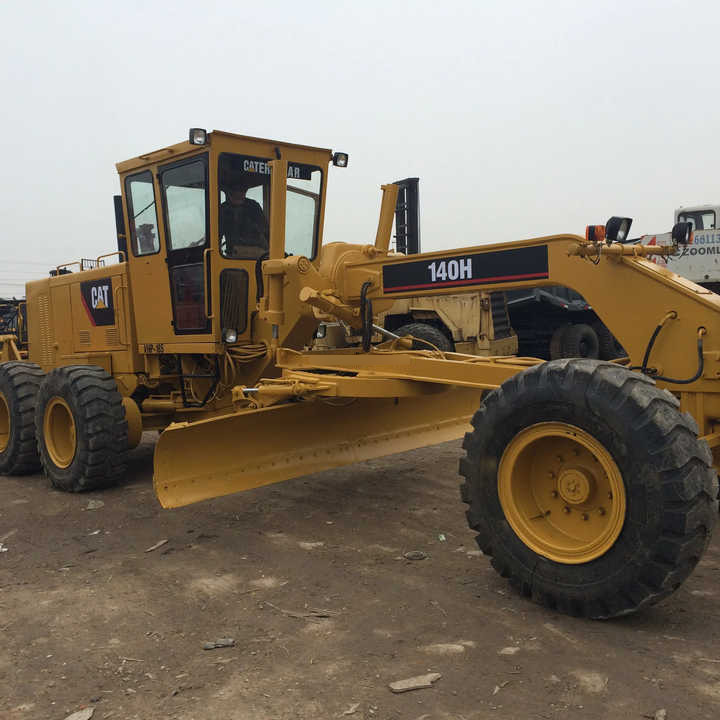 Used Caterpillar construction machine CAT140H 140K 140G Grader in stock for sale - Máy san: hình 1 Used Caterpillar construction machine CAT140H 140K 140G Grader in stock for sale - Máy san: hình 1