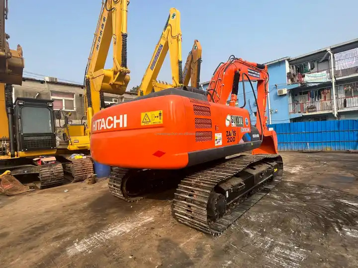 Used japan excavator Hitachi ZX200-3G hydraulic crawler excavator 20 ton excavating machinery - Máy xúc bánh xích: hình 3 Used japan excavator Hitachi ZX200-3G hydraulic crawler excavator 20 ton excavating machinery - Máy xúc bánh xích: hình 3