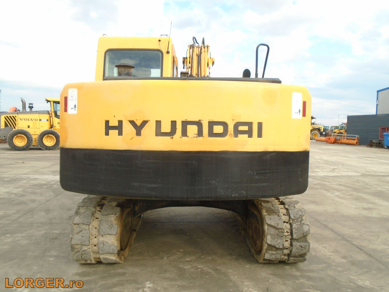 Hyundai Robex 110-7 - Máy xúc bánh xích: hình 5 Hyundai Robex 110-7 - Máy xúc bánh xích: hình 5