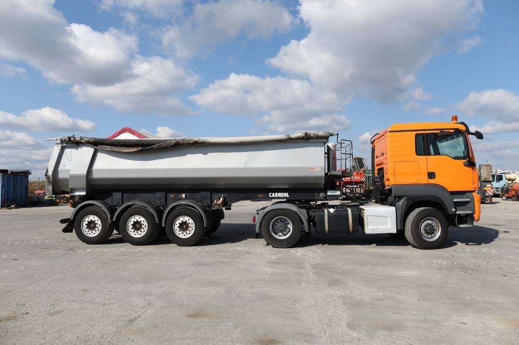 MAN TGS 18.480 4x4 Truck + Carnehl CHKS/AH Aluminium T  - Xe ben: hình 2 MAN TGS 18.480 4x4 Truck + Carnehl CHKS/AH Aluminium T  - Xe ben: hình 2