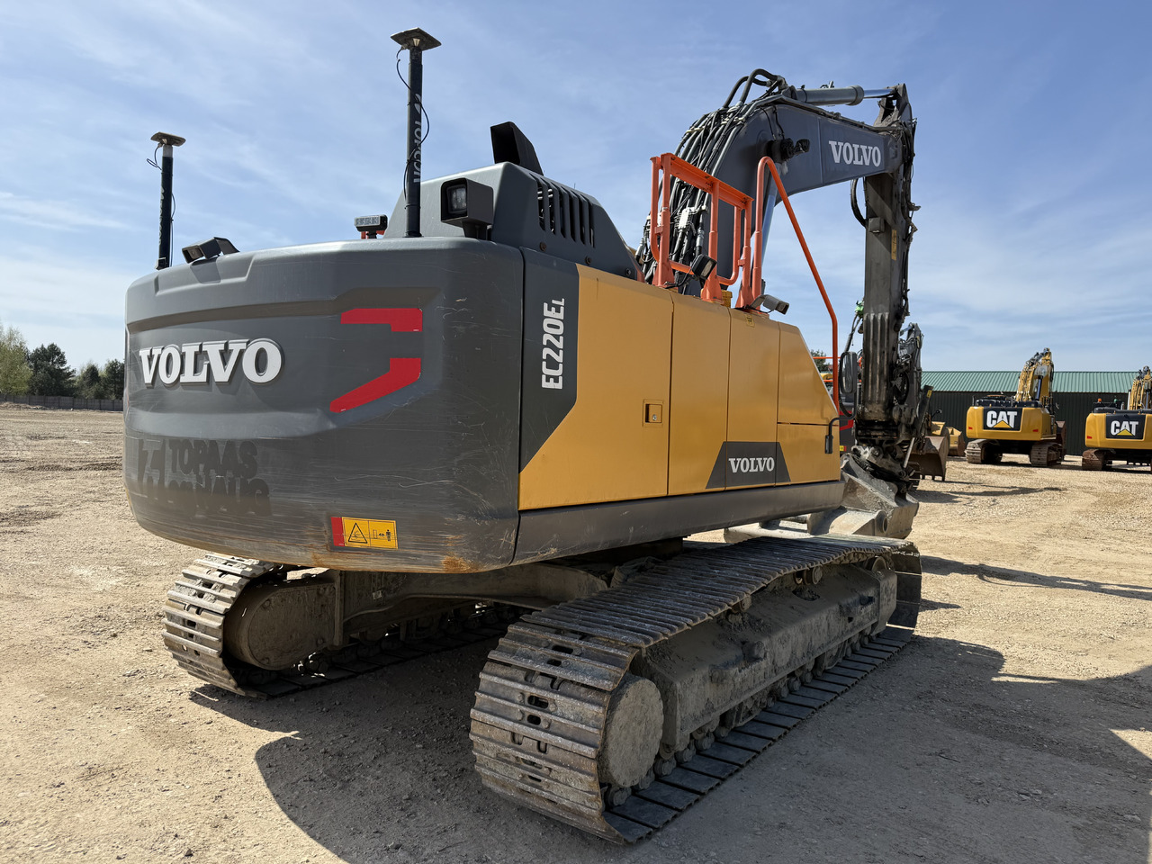 Volvo EC 220 EL - Máy xúc bánh xích: hình 5 Volvo EC 220 EL - Máy xúc bánh xích: hình 5