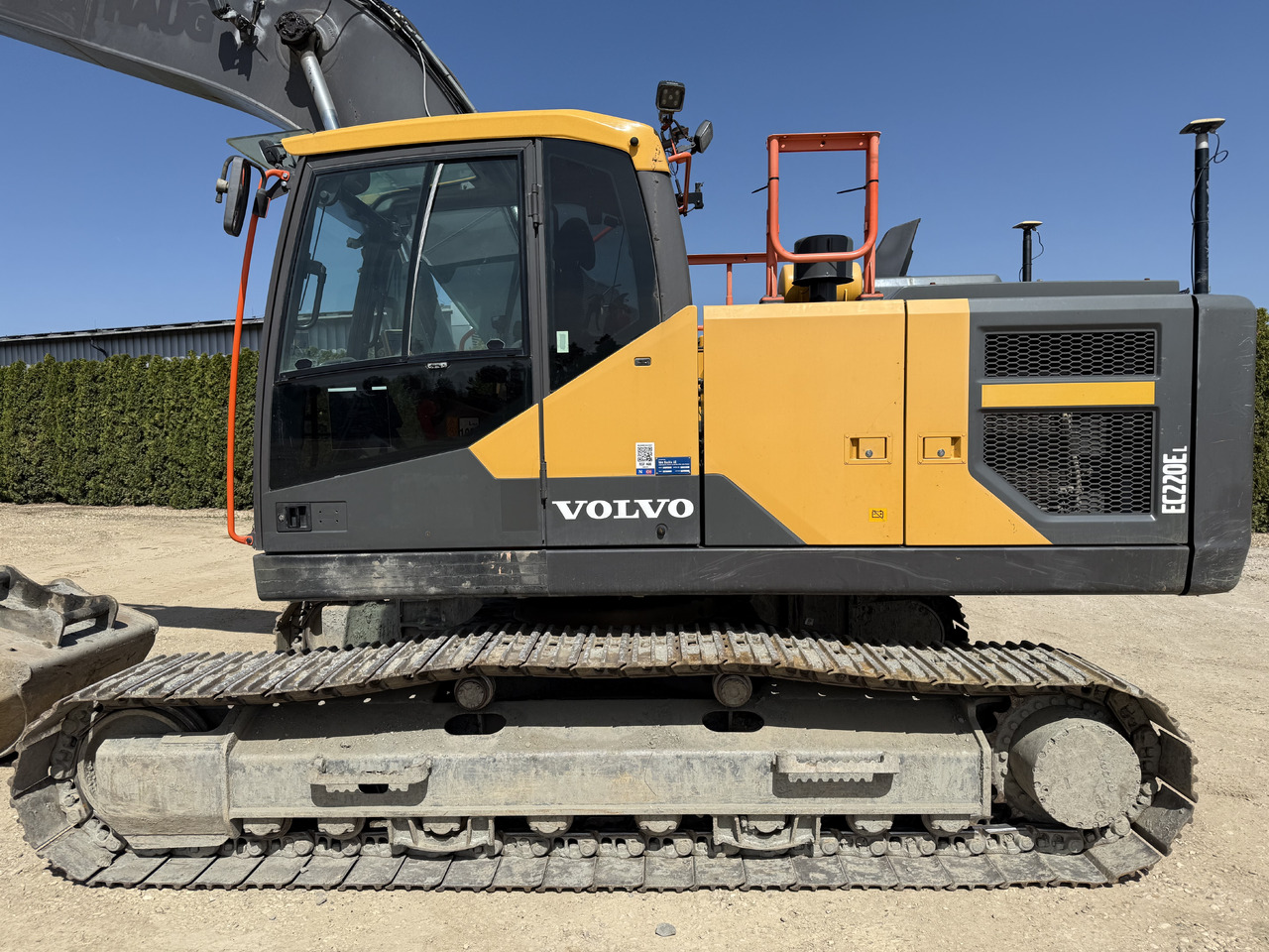 Volvo EC 220 EL - Máy xúc bánh xích: hình 3 Volvo EC 220 EL - Máy xúc bánh xích: hình 3