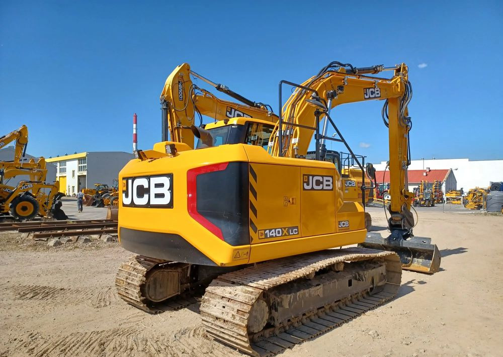 JCB 140X - Máy xúc bánh xích: hình 5 JCB 140X - Máy xúc bánh xích: hình 5