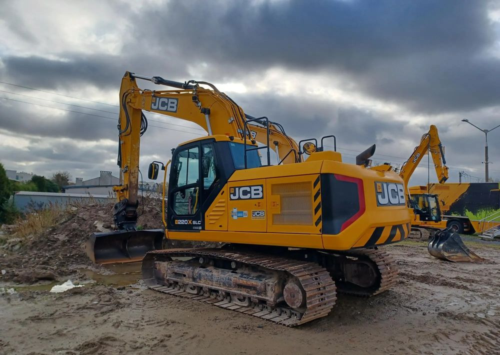 JCB 220X - Máy xúc bánh xích: hình 3 JCB 220X - Máy xúc bánh xích: hình 3