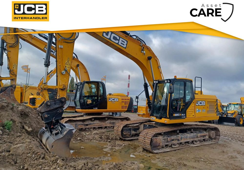 JCB 220X - Máy xúc bánh xích: hình 1 JCB 220X - Máy xúc bánh xích: hình 1