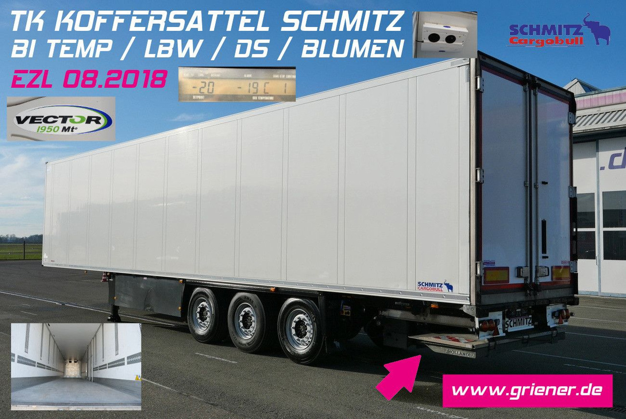 Schmitz Cargobull SKO 24/ BI TEMP CARRIER VEC 1950 MT /DS/LBW !!!! - Sơ mi rơ moóc đông lạnh: hình 1 Schmitz Cargobull SKO 24/ BI TEMP CARRIER VEC 1950 MT /DS/LBW !!!! - Sơ mi rơ moóc đông lạnh: hình 1