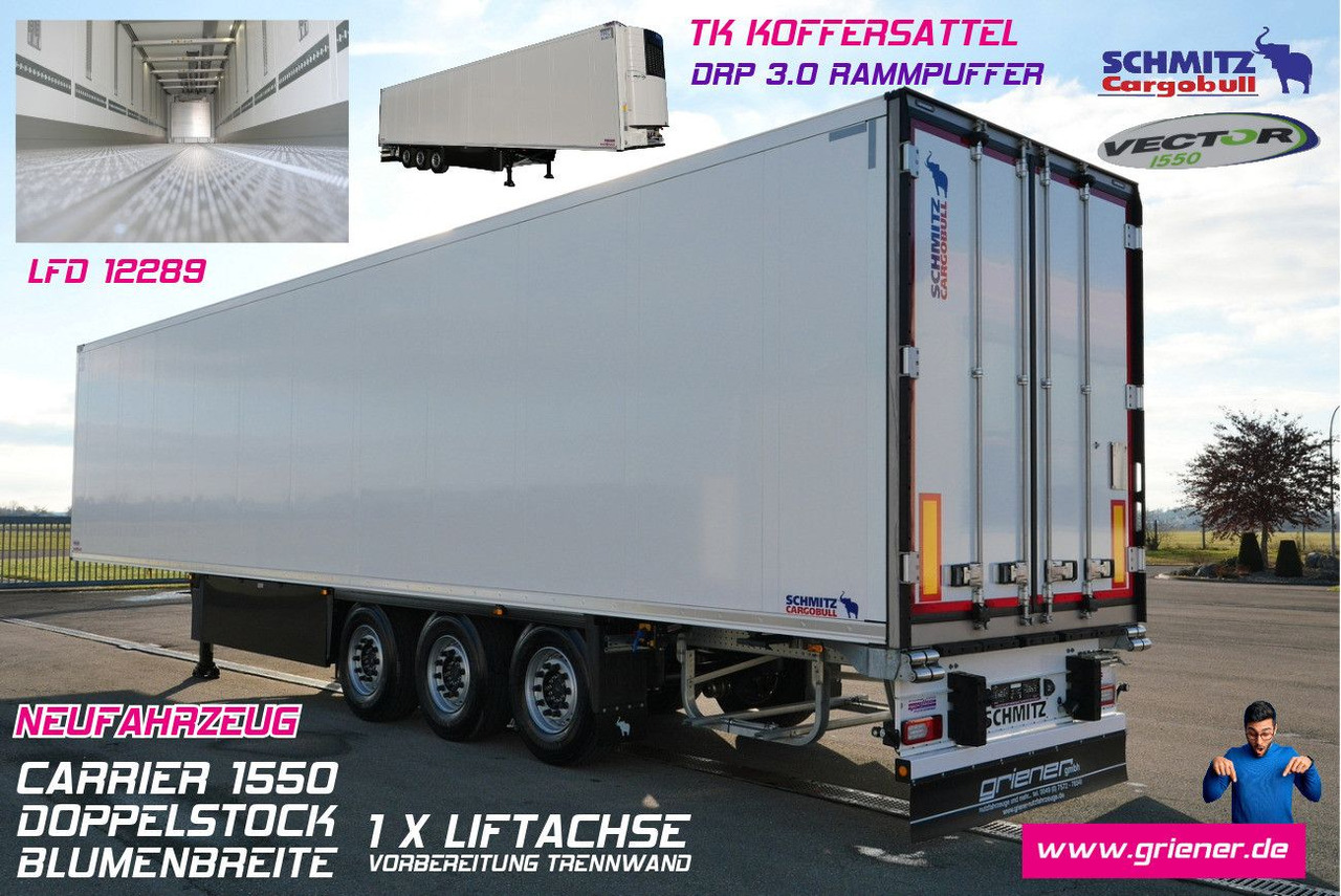 Schmitz Cargobull SKO 24/FP 45 cool /V7 / DOPPELSTOCK/DRP/ 1550 - Sơ mi rơ moóc hộp kín: hình 1 Schmitz Cargobull SKO 24/FP 45 cool /V7 / DOPPELSTOCK/DRP/ 1550 - Sơ mi rơ moóc hộp kín: hình 1